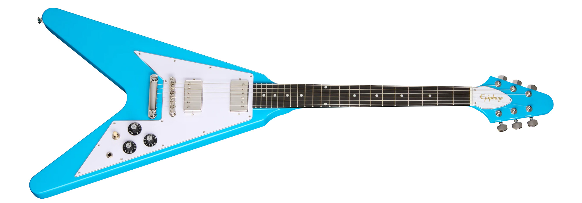 Epiphone Inspired By Gibson Epiphone Flying V 70s Maui Blue