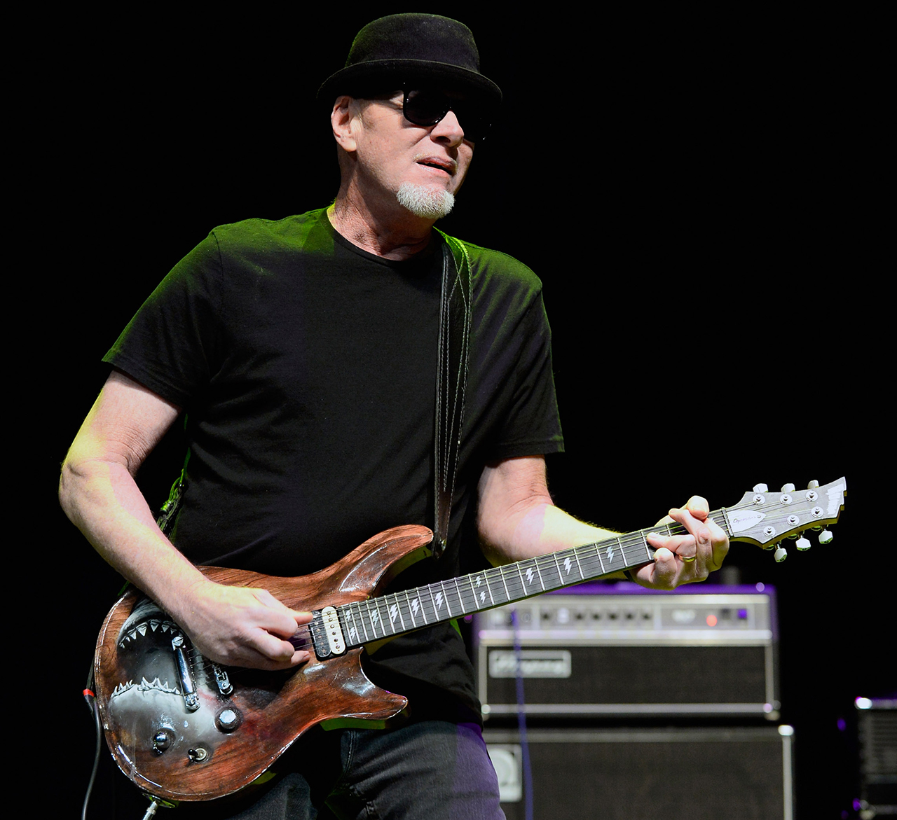 Mark Kendall performs onstage with Great White at the Vegas Rocks! Magazine Music Awards at The Pearl Concert Theater at the Palms Casino Resort in Las Vegas, Nevada on November 23, 2014
