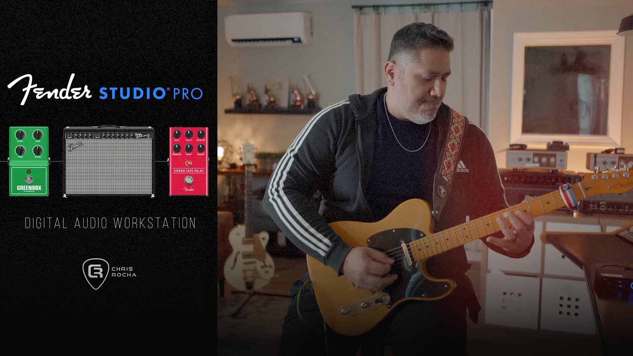 FENDER STUDIO PRO 8 | DEMO | CHRIS ROCHA CANAL OFICIAL - YouTube