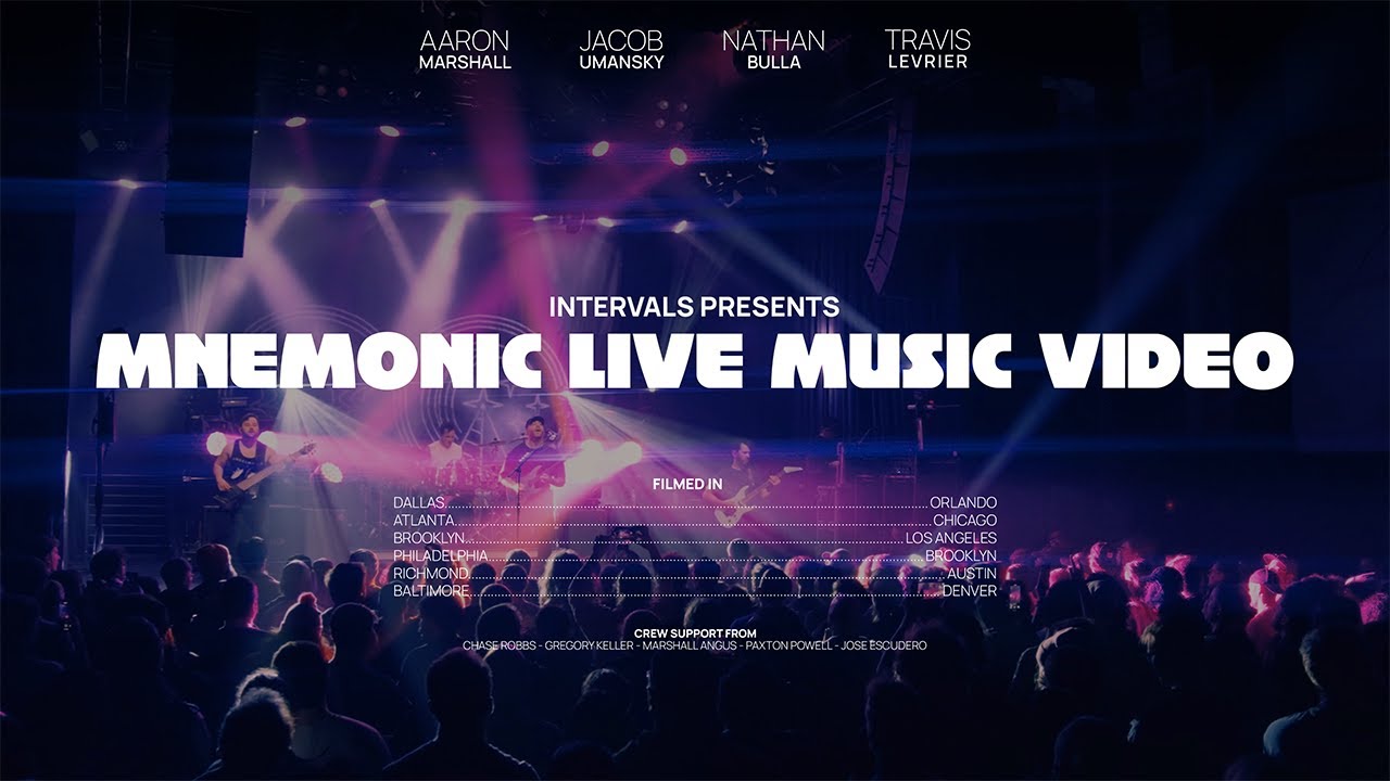 intervals | mnemonic (live music video) - YouTube