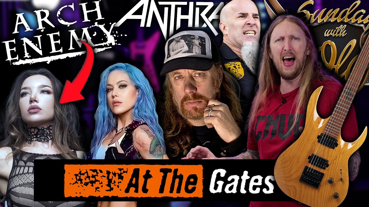 SWOLA275 - ARCH ENEMY NEW SINGER, AT THE GATES, ANTHRAX, JEFF HANNEMAN, TOUR VLOG - YouTube