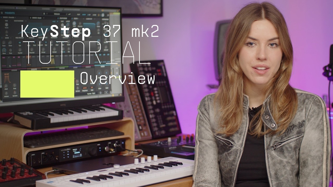 Tutorial | KeyStep 37 mk2 | Overview - YouTube