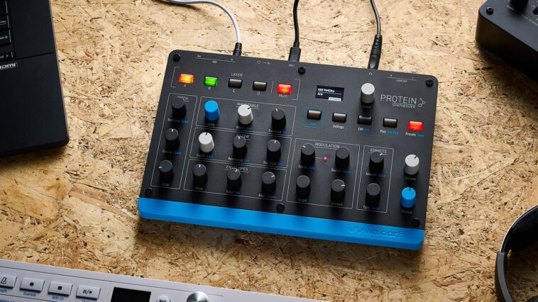 "An Affordable Wavetable Synthesizer You'll Absolutely Adore: A Review of Waldorf Protein"]