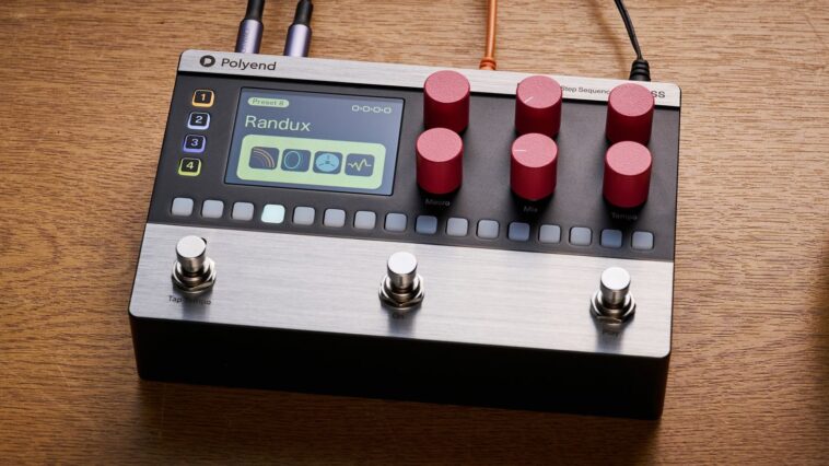 "An impressive and robust effects unit featuring tempo synchronization and sequencing options: Review of the Polyend Mess"]