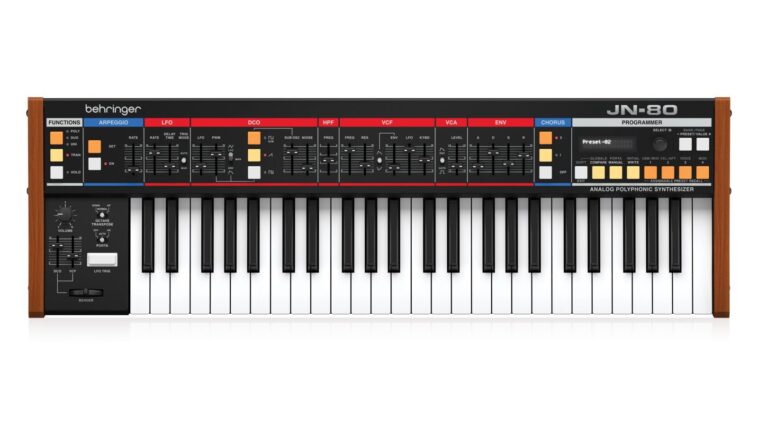 Behringer Launches the JN-80, Its Enhanced Replica of the Roland Juno-60]