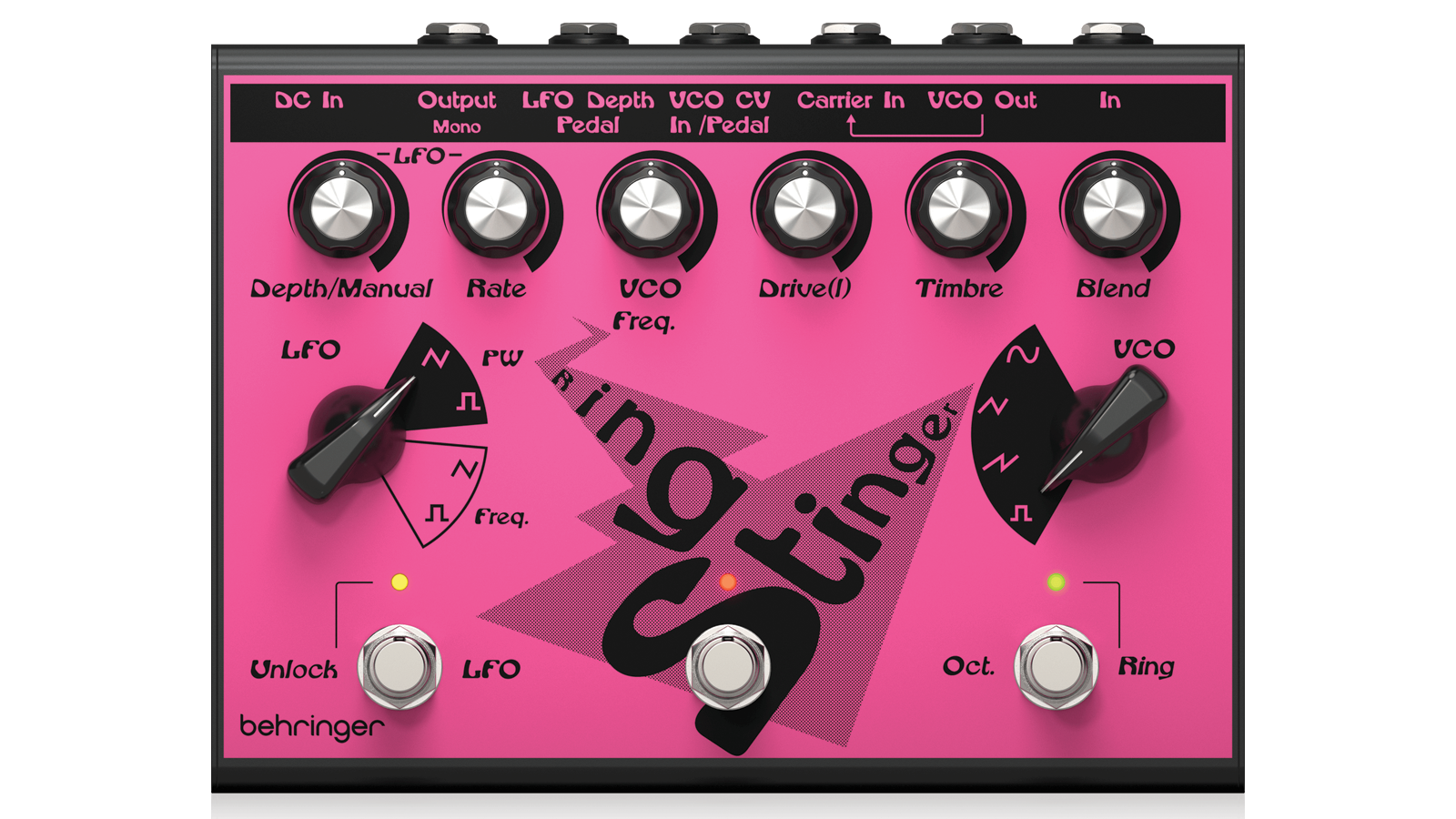 Behringer Mimics the Lovetone Ring Stinger, an Iconic Ring Mod/Fuzz Pedal Featured on Radiohead's Kid A]