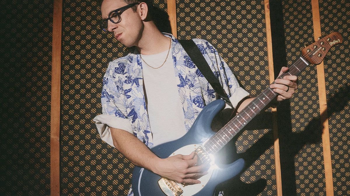 “Designing a Guitar That Matched My Vision: Cory Wong's Use of Humbuckers to Transform Ernie Ball Music Man’s Renowned Bass into a Signature Electric with 'That George Benson Tone'”]