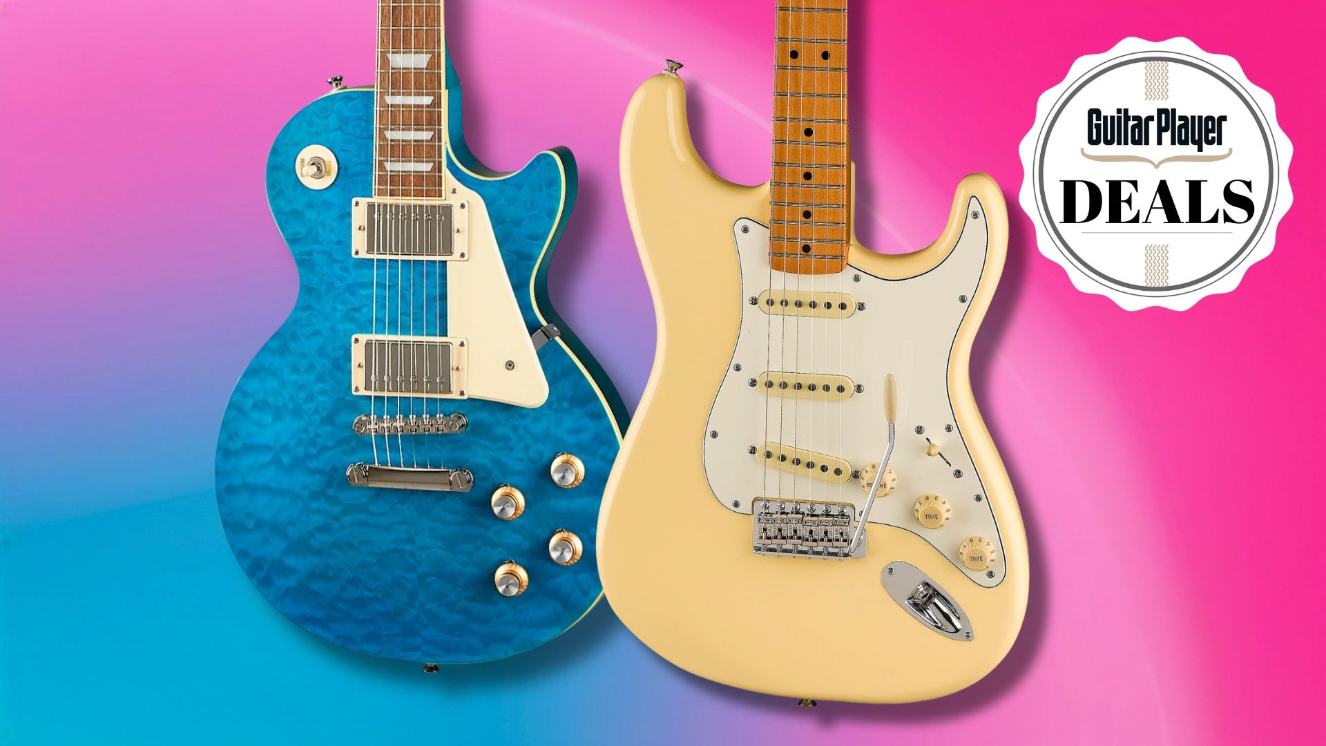 Early Presidents' Day festivities are here at Musician's Friend, featuring huge savings of up to 60% on guitar equipment, with fantastic offers on Fender, Epiphone, and Martin guitars.]