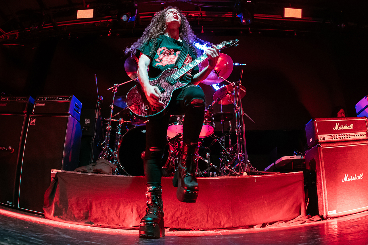 Marty Friedman performs at Caf&eacute; Iguana in Monterrey, Mexico on June 22, 2025