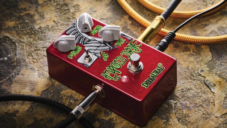 "Explores a Range from Enhancement to Fuzzy Distortion: Dinosaural Hypoid Drive Review"]