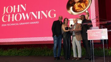 "Honoring FM Synthesis Pioneer John Chowning with Technical Grammy Award: The Sound Palette for a New Generation"]