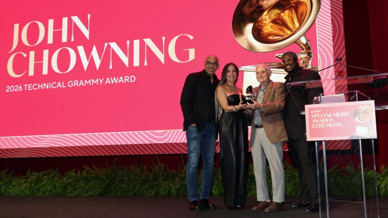 "Honoring FM Synthesis Pioneer John Chowning with Technical Grammy Award: The Sound Palette for a New Generation"]