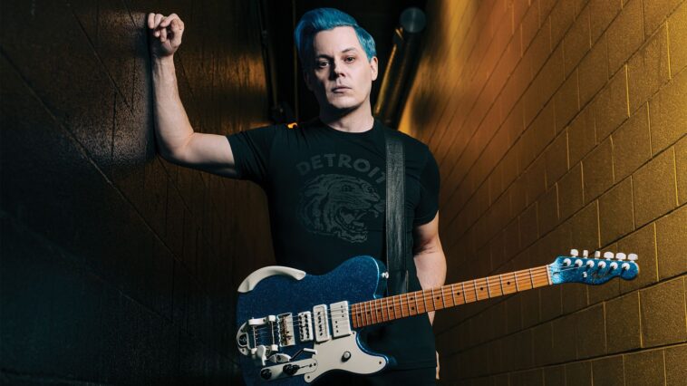 Jack White discusses the distinction between blues and rock guitarists.]