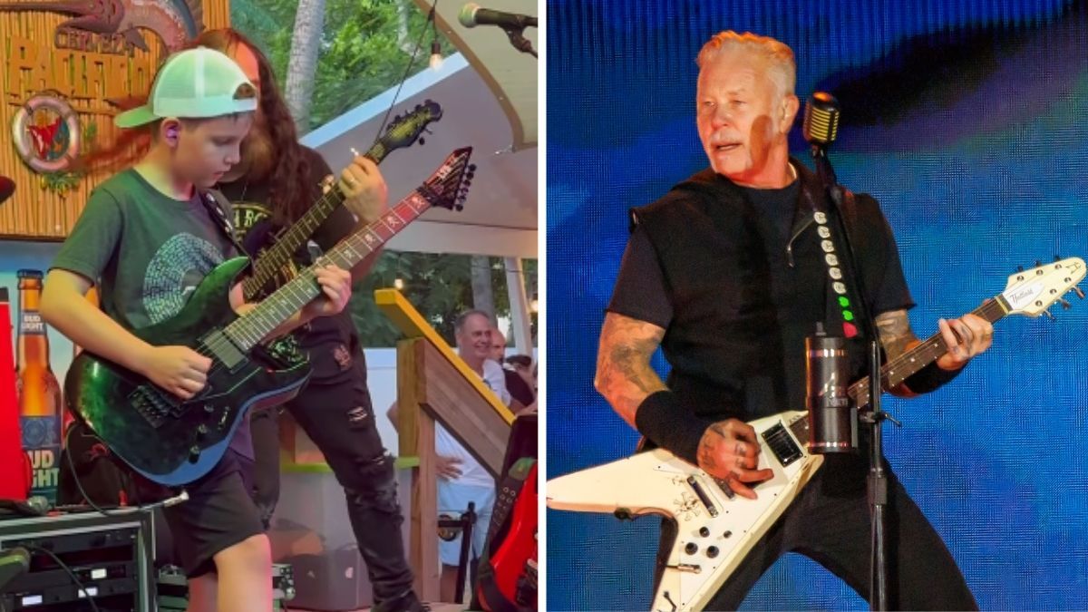 James Hetfield Encounters a 10-Year-Old Superfan]