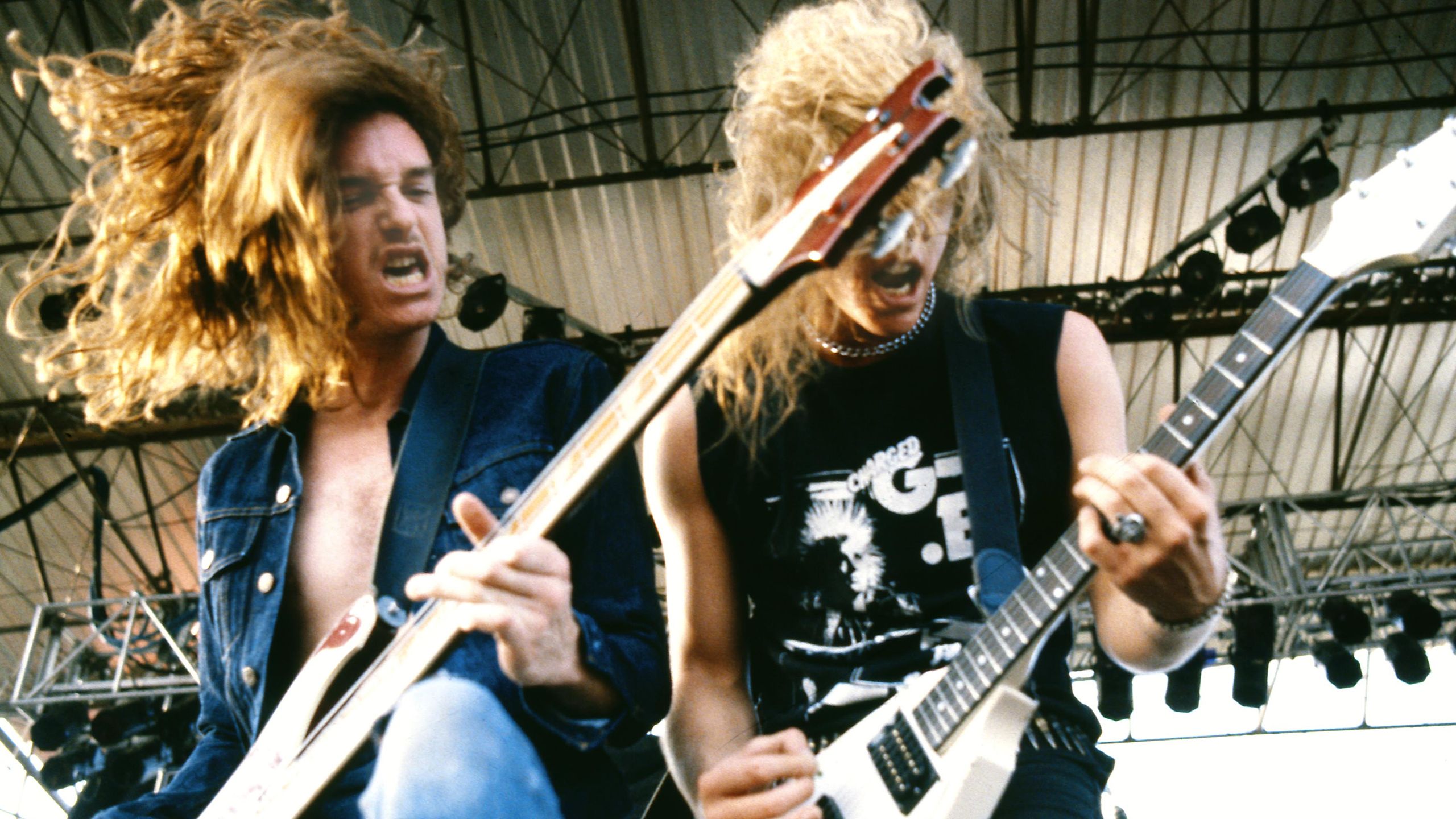 "Lars and I spotted him headbanging at the Whiskey. 'Let's recruit that guitarist… oh wait, he’s on bass!' This slender guy in bell bottoms was playing a wah solo. 'Impressive, we need him!'": James Hetfield reminisces about Metallica icon Cliff Burton's legacy.]