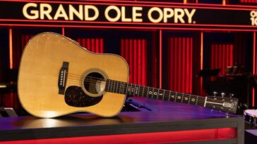 Martin Collaborates with Grand Ole Opry for Anniversary Guitar]