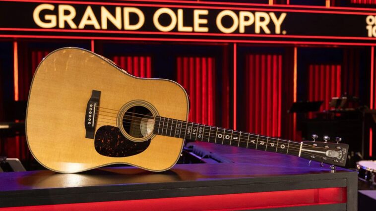 Martin Collaborates with Grand Ole Opry for Anniversary Guitar]