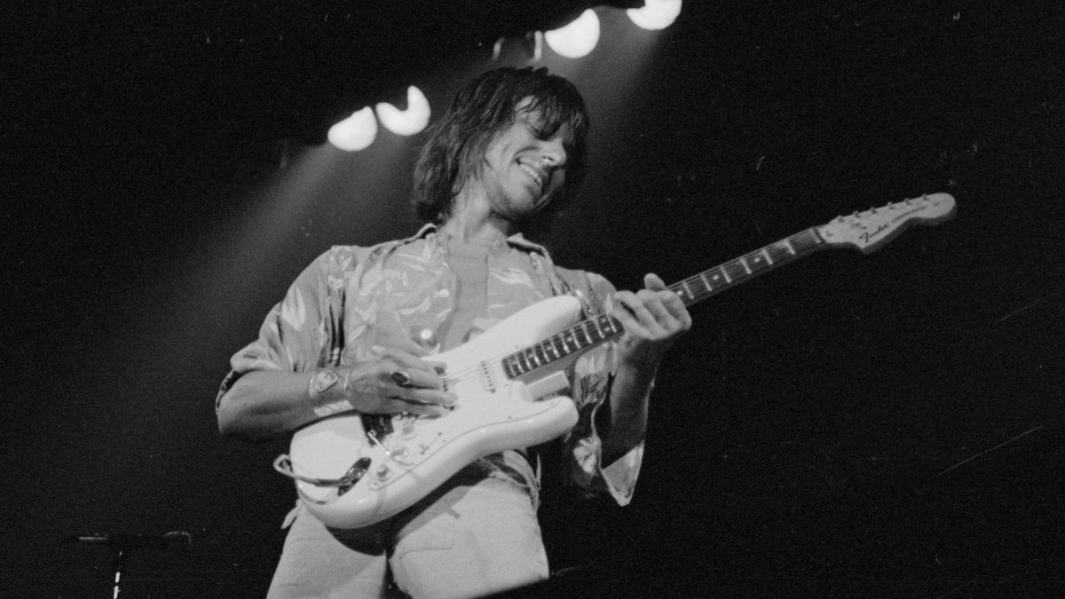 Guitarist Jeff Beck at Nassau Coliseum, August 1976