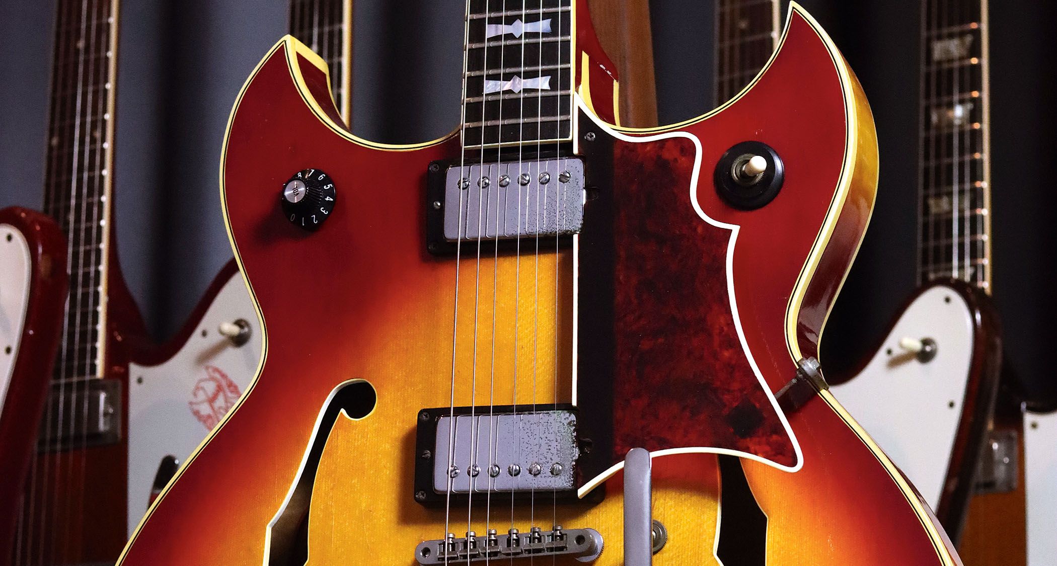 "Revealing the lengths Gibson's custom division would go to for customer satisfaction: What makes this 1967 Barney Kessel a true rarity?"]