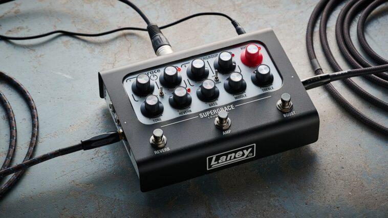 Review of the Laney Black Country Customs Billy Corgan Supergrace Loudpedal]