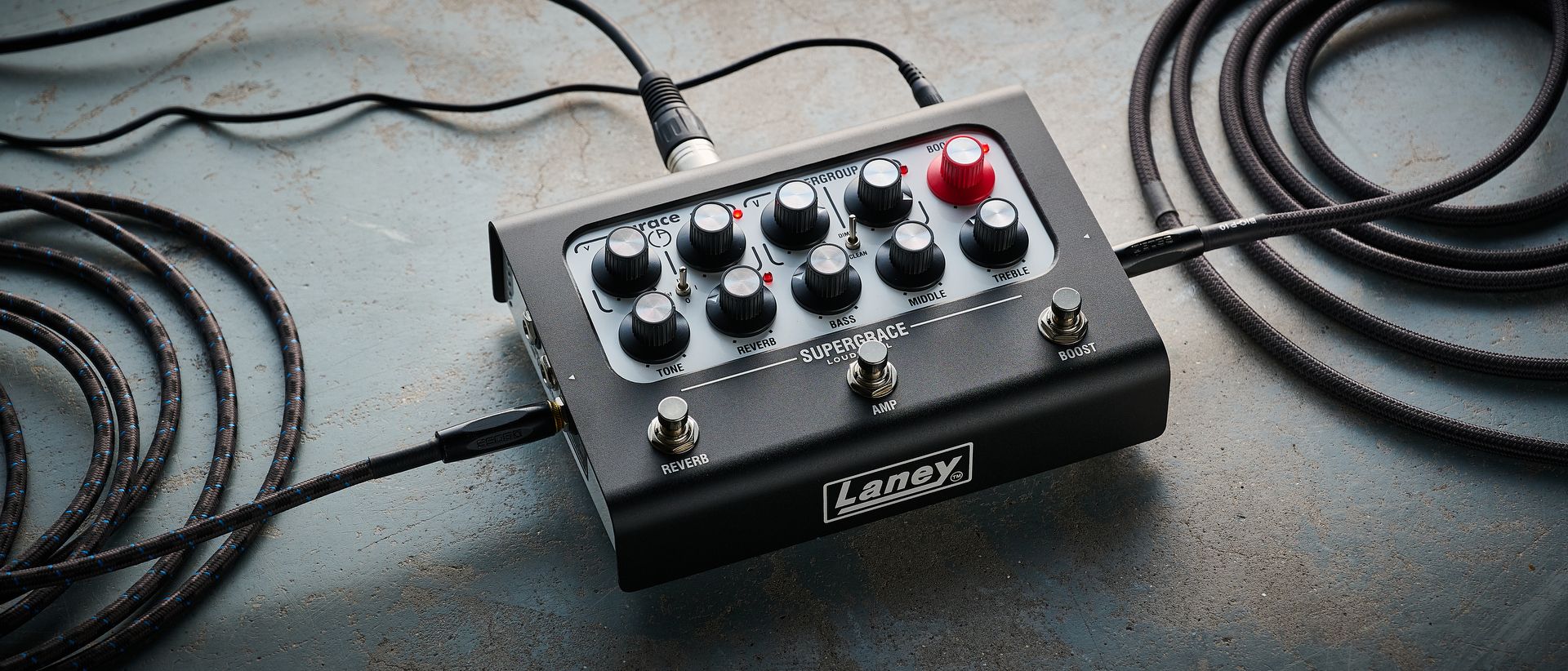 Review of the Laney Black Country Customs Billy Corgan Supergrace Loudpedal]