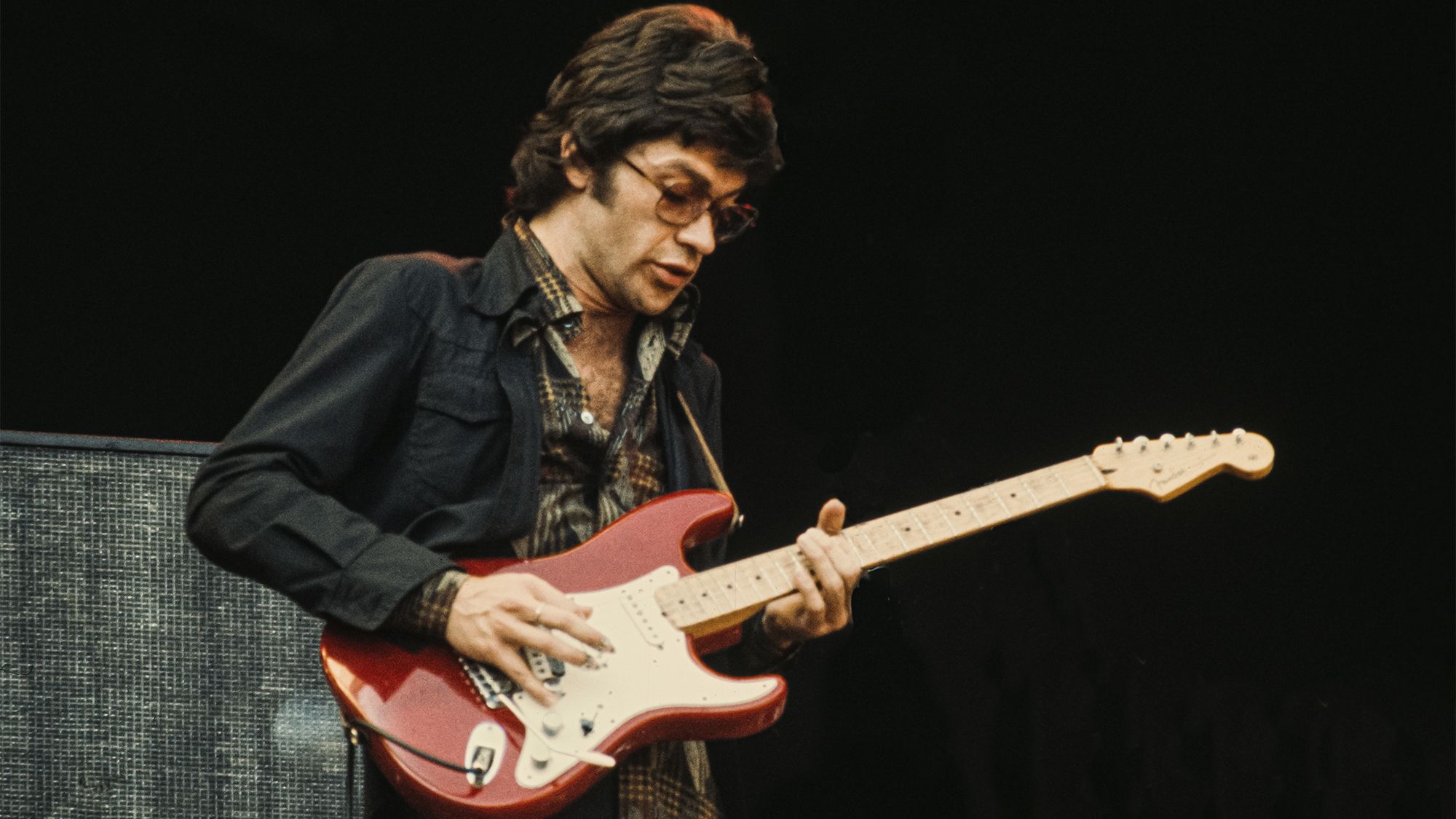 Robbie Robertson Discusses Eric Clapton, Nuance, and His Bronze Stratocaster]