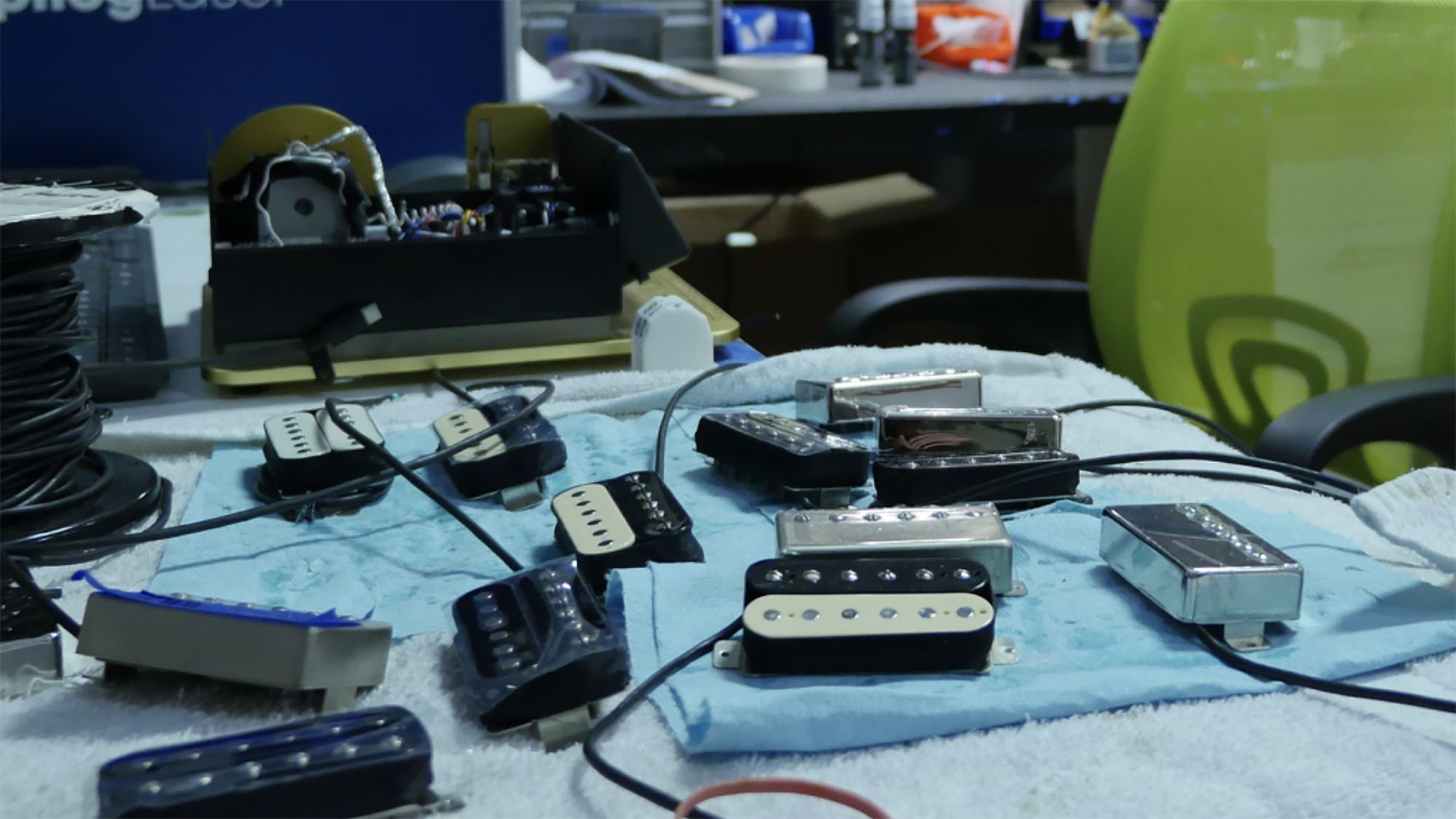 Satch's amplifier designer introduces a groundbreaking new pickup.]