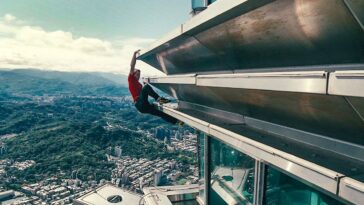 “Seriously, what were you thinking?”: Alex Honnold discusses the amount of Tool he listened to while free climbing Taipei 101, and frontman Maynard James Keenan reflects our collective thoughts.]