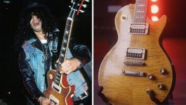 Slash hints at a Gibson remake of his Kris Derrig '59 Les Paul.]