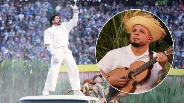 The stringed instrument featured in Bad Bunny's Super Bowl performance.]