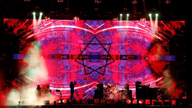 "Tool believes they’re the ideal band for the job, as they discuss a potential 2027 residency at the Las Vegas Sphere."]