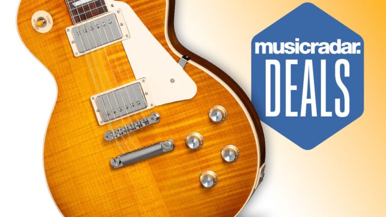 Huge $900 Off a Gorgeous Gibson Les Paul Headlines Guitar Center's Early Presidents' Day Sale, Along with Up to 30% Off Various Music Equipment]