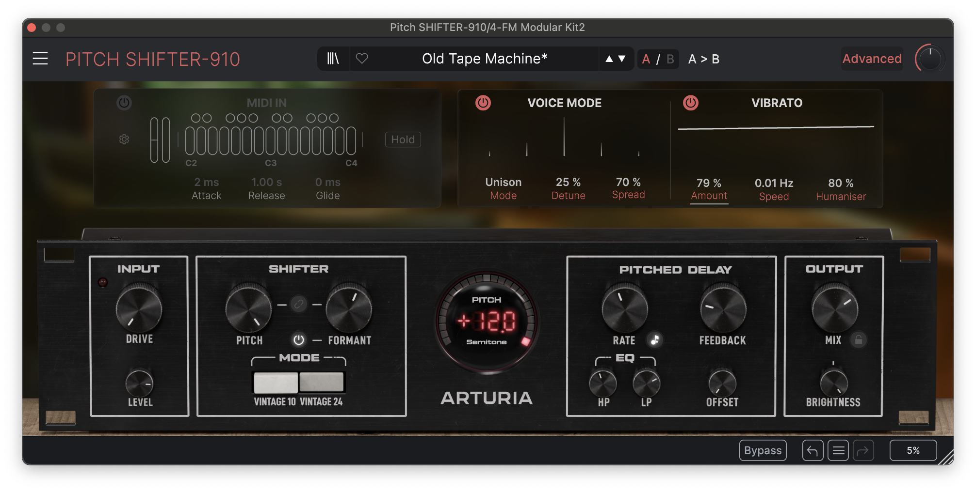 Arturia Pitch Shifter 910