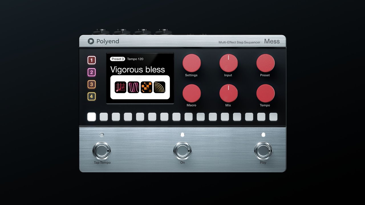 Introducing Mess - Multi-Effect Step Sequencer Pedal - YouTube