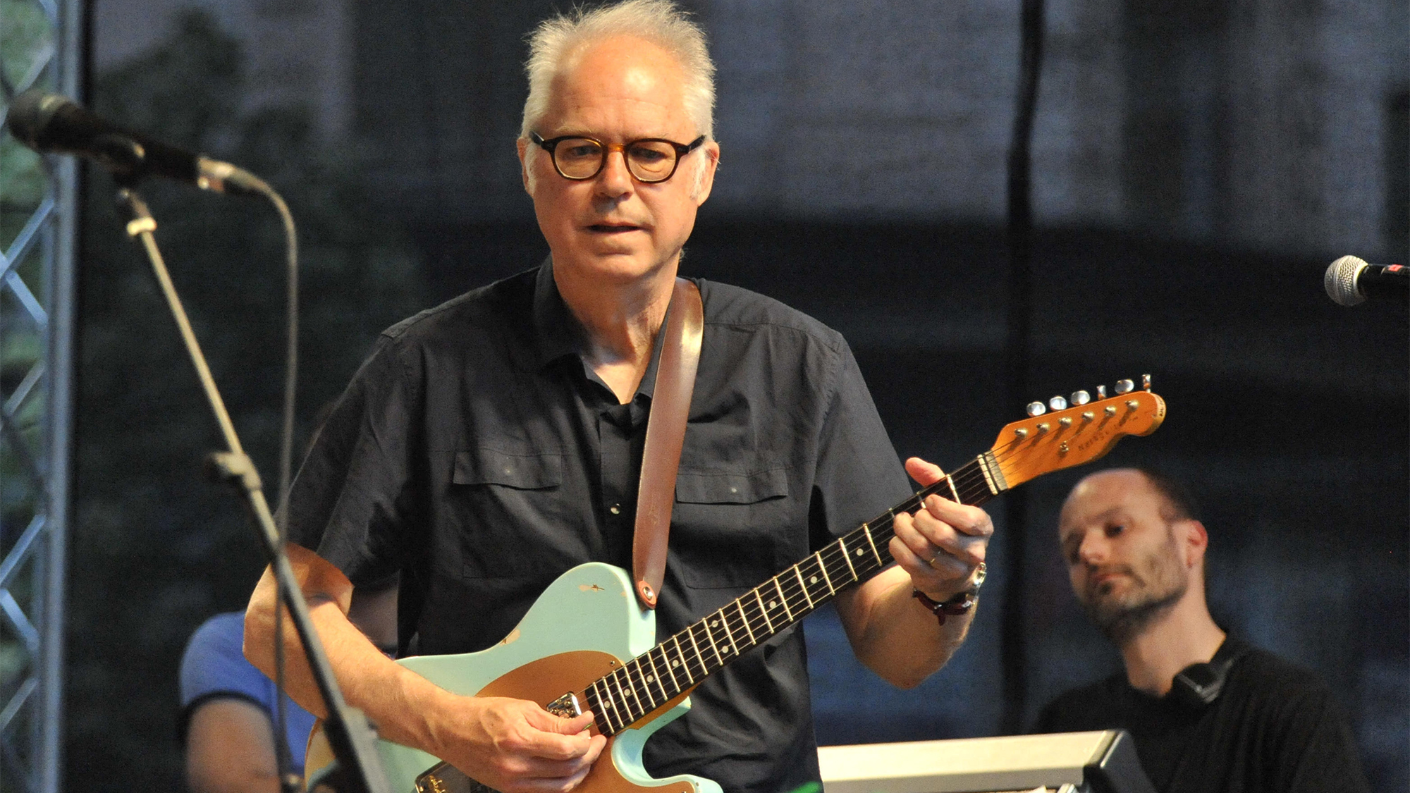 Bill Frisell performs within Bohemia Jazz Fest in Brno, Czech Republic, July 16, 2018.