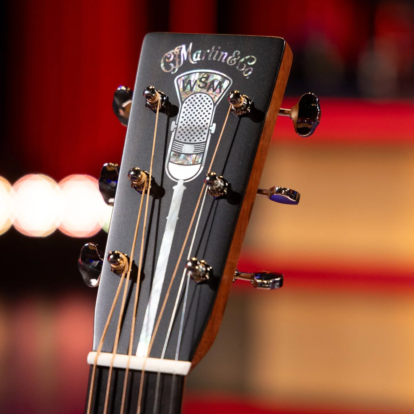 Details of the Martin HD-28 Grand Ole Opry 100th Anniversary guitar