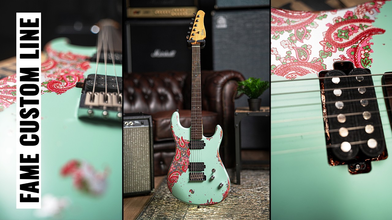 Die GÜNSTIGSTE E-Gitarre mit Custom Shop-Feeling? - YouTube