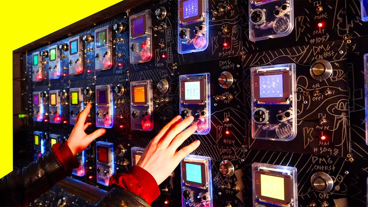 50 Brand New Gameboy Screens Fitted and WORKING :D. BUT MORE PROBLEMS - GAMEBOY MEGAMACHINE - YouTube