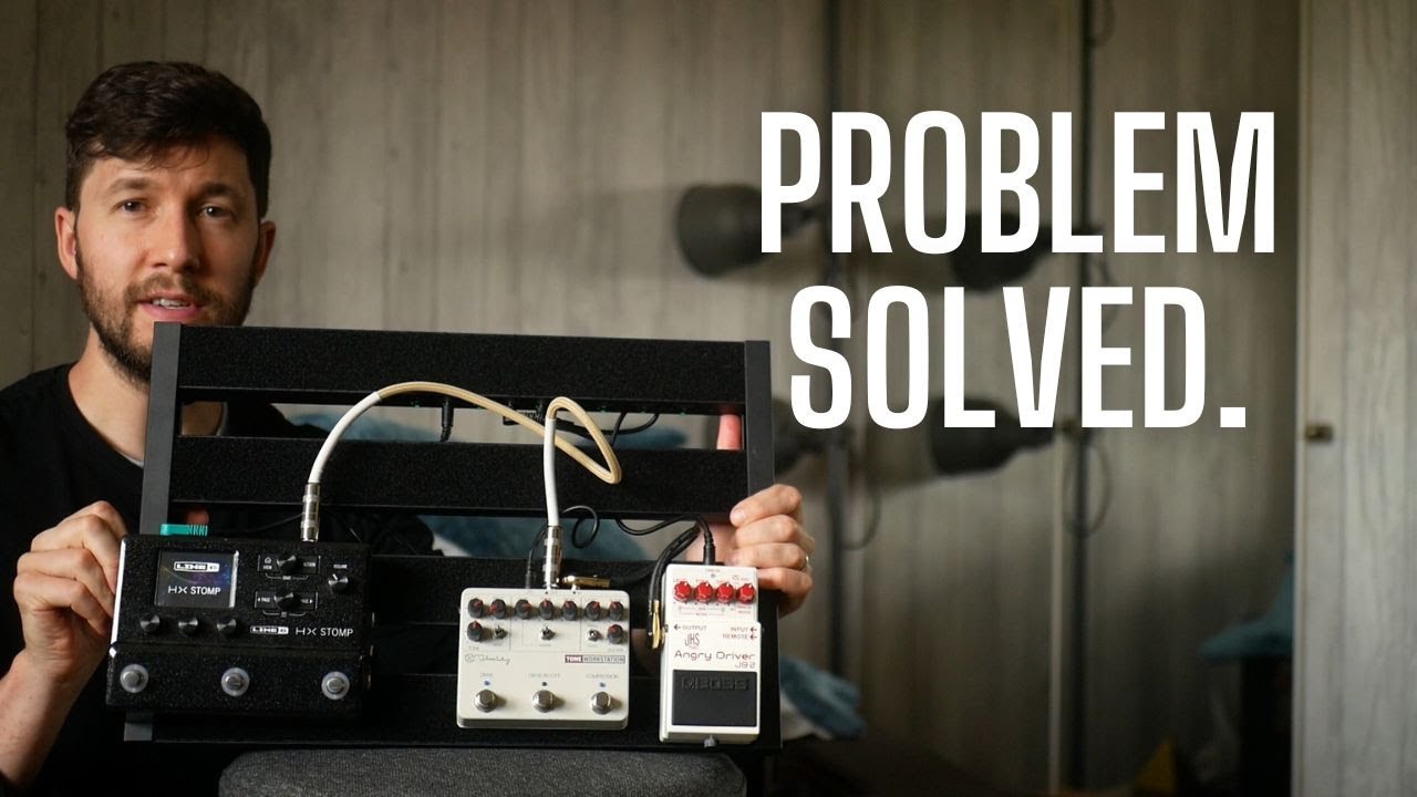 Amazing! My BATTERY POWERED Pedalboard For Gigs - Line 6 HX Stomp, Keeley, Boss Angry Driver - YouTube