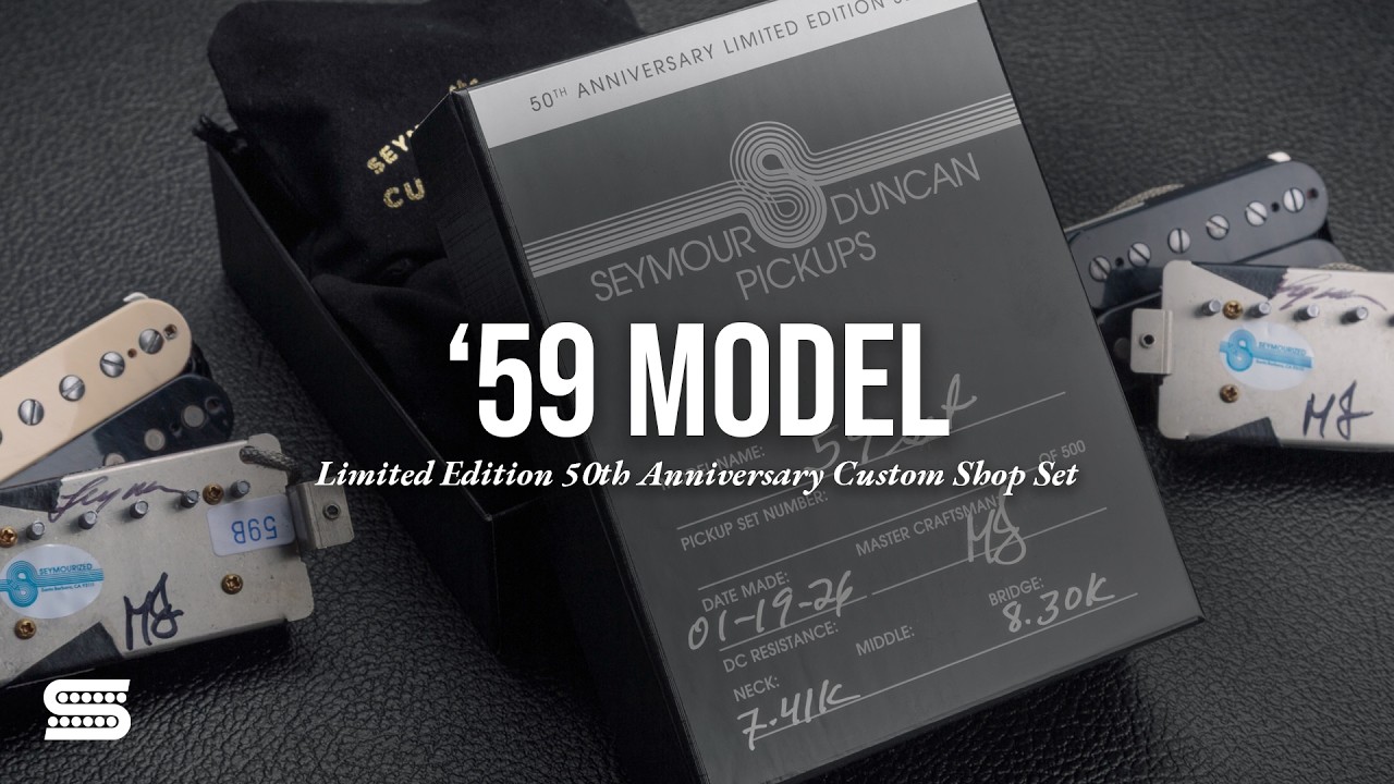 Seymour Duncan '59 Model Limited Edition 50th Anniversary Custom Shop Set | Only 500! - YouTube