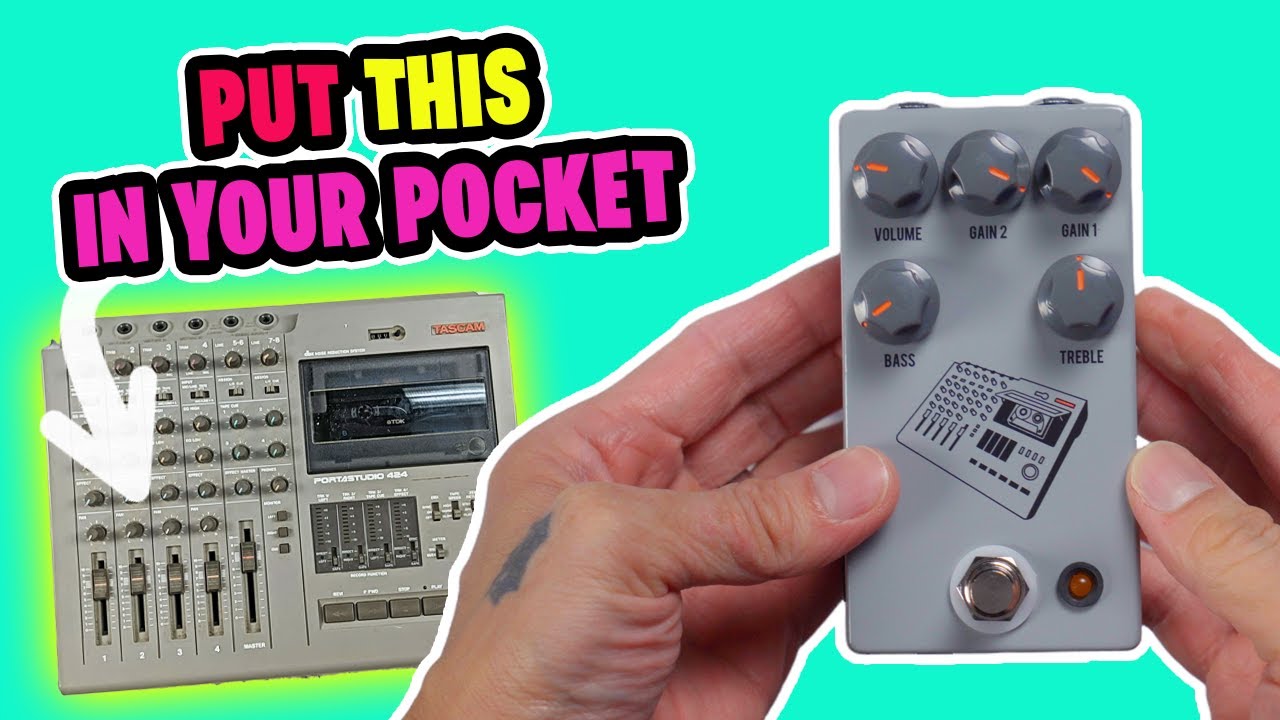 JHS 424 Gain Stage | Tascam Portastudio Preamp - YouTube