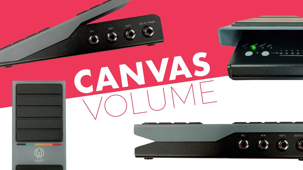 Introducing the Walrus Audio Canvas Volume Pedal - YouTube