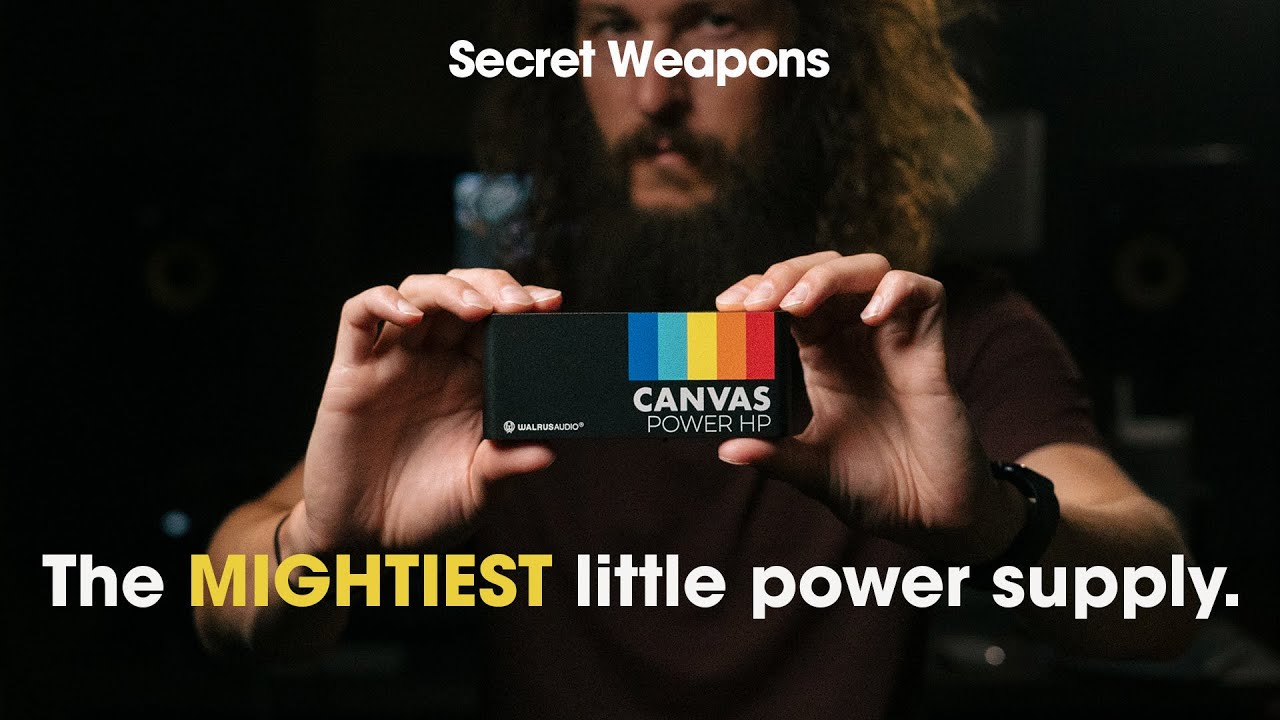 It can power your QuadCortex, your pedals and MUCH more! - Walrus Canvas Power HP | Secret Weapons - YouTube