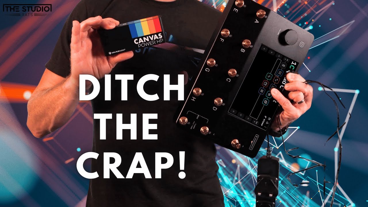 Ditch The Crap - Walrus Audio Canvas Power HP - YouTube