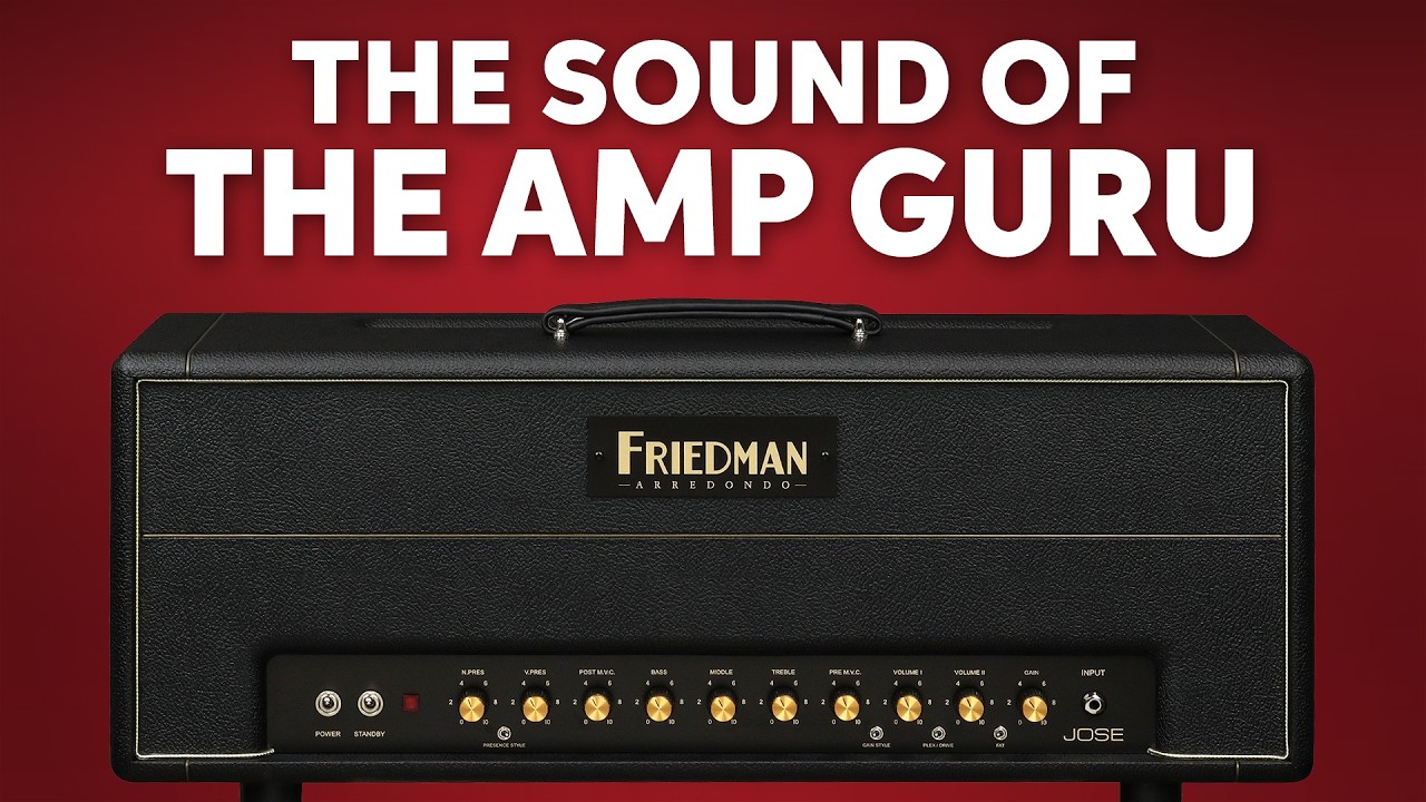 Friedman Jose Arredondo Amp Head Demo - YouTube