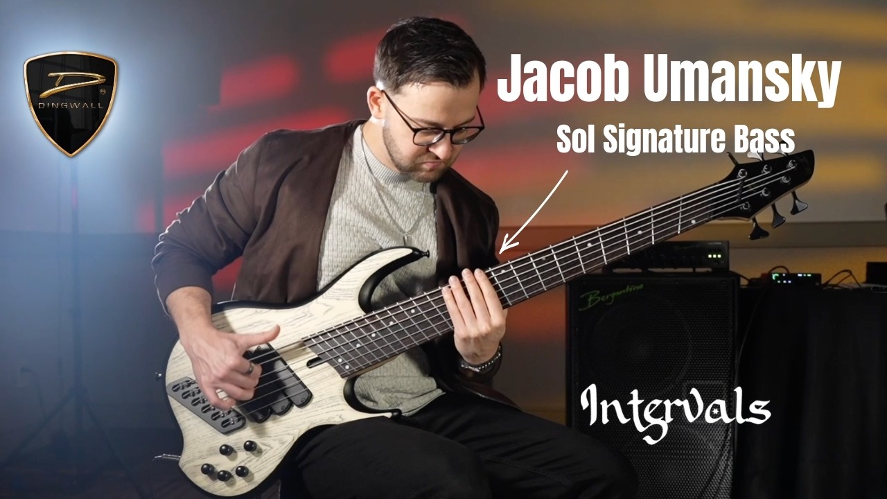Jacob Umansky – Sol Signature bass | Intervals “Lacuna” Playthrough - YouTube