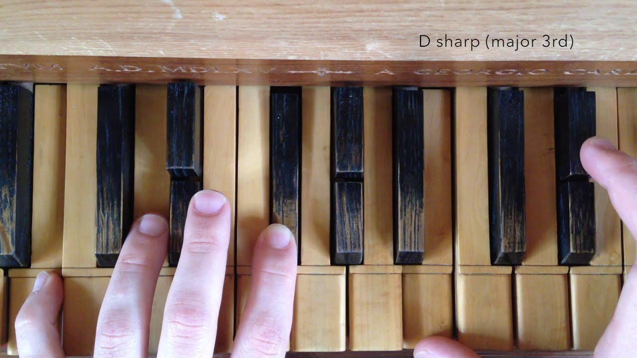 Quarter-comma Meantone with split sharps - YouTube
