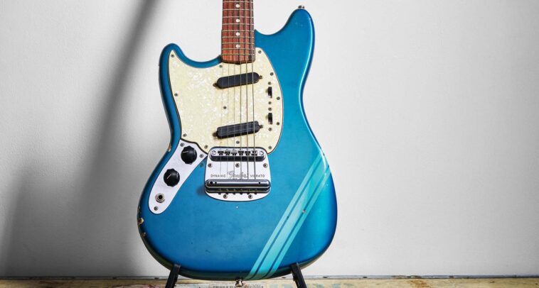 A Close Look at Kurt Cobain's 1969 Fender 'Competition' Mustang]