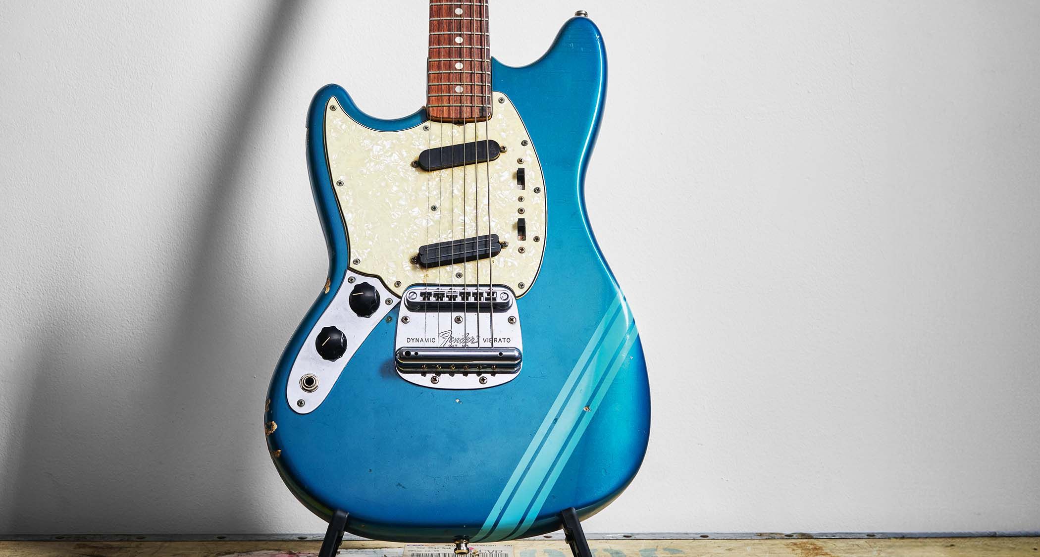 A Close Look at Kurt Cobain's 1969 Fender 'Competition' Mustang]