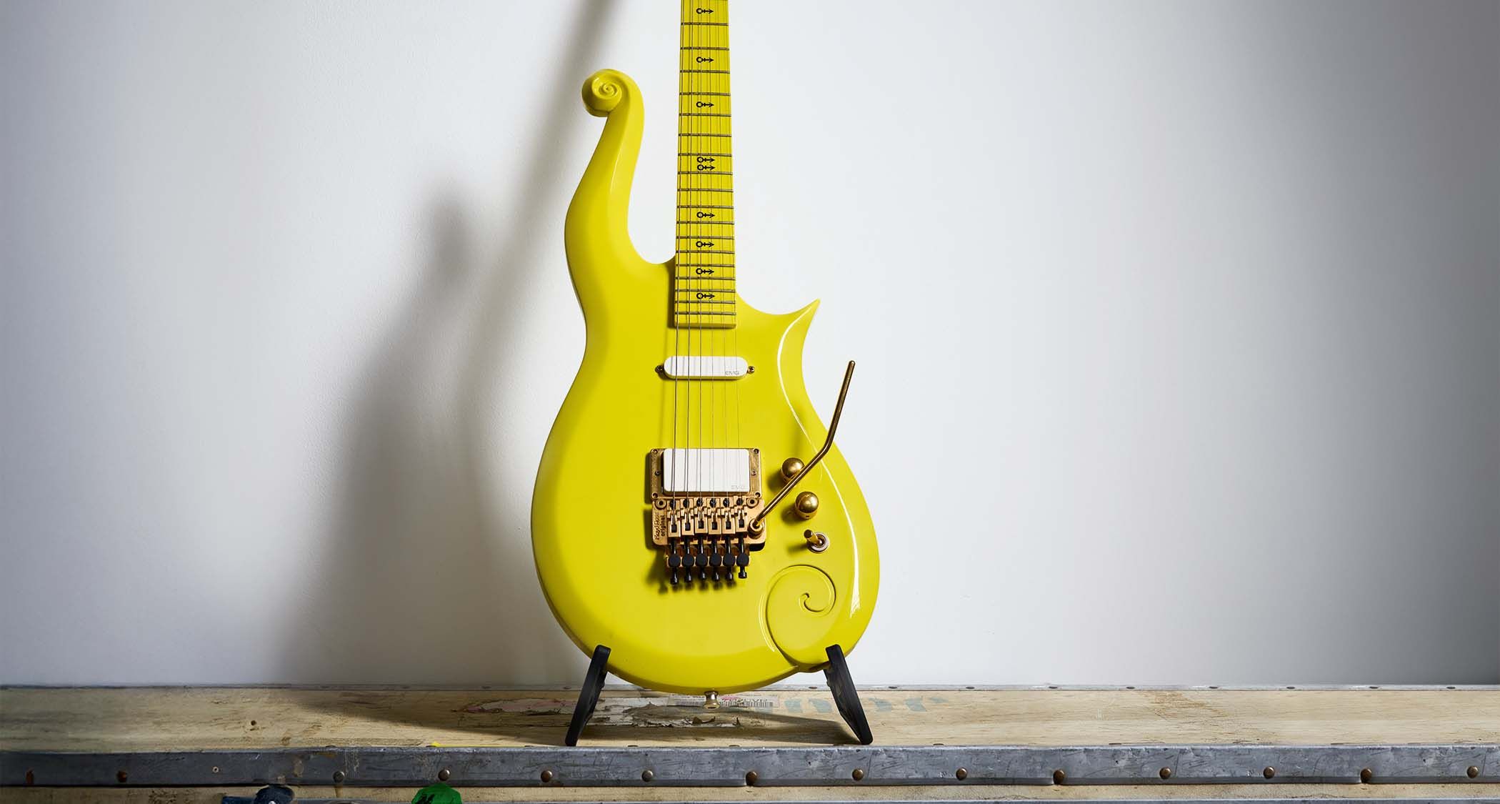 A Detailed Look at Prince's $635,000 Yellow Cloud Guitar]